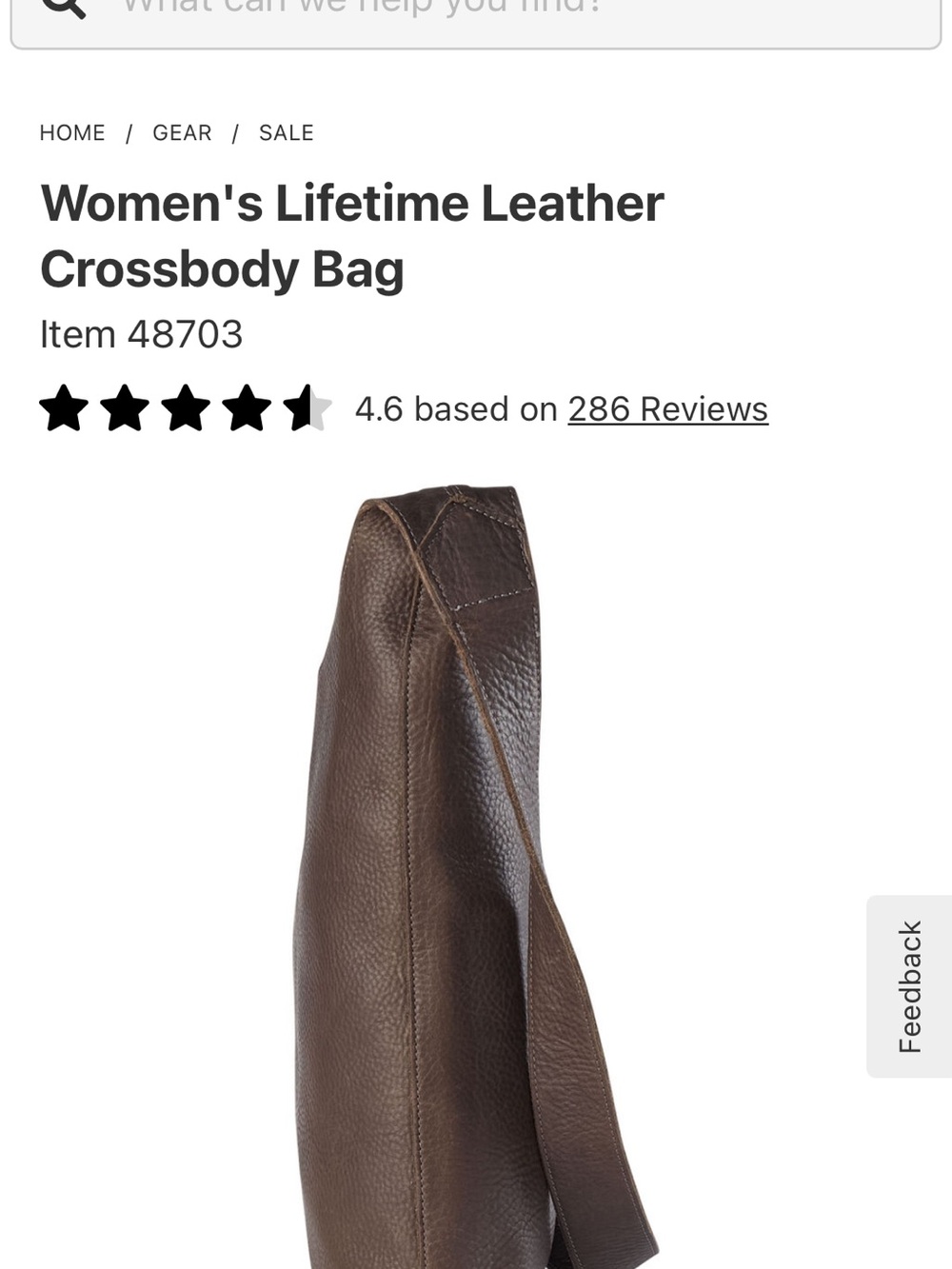 Duluth Trading Co Everyday Leather Hobo Shoulder Bag in Dark Brown - Picture 12 of 16